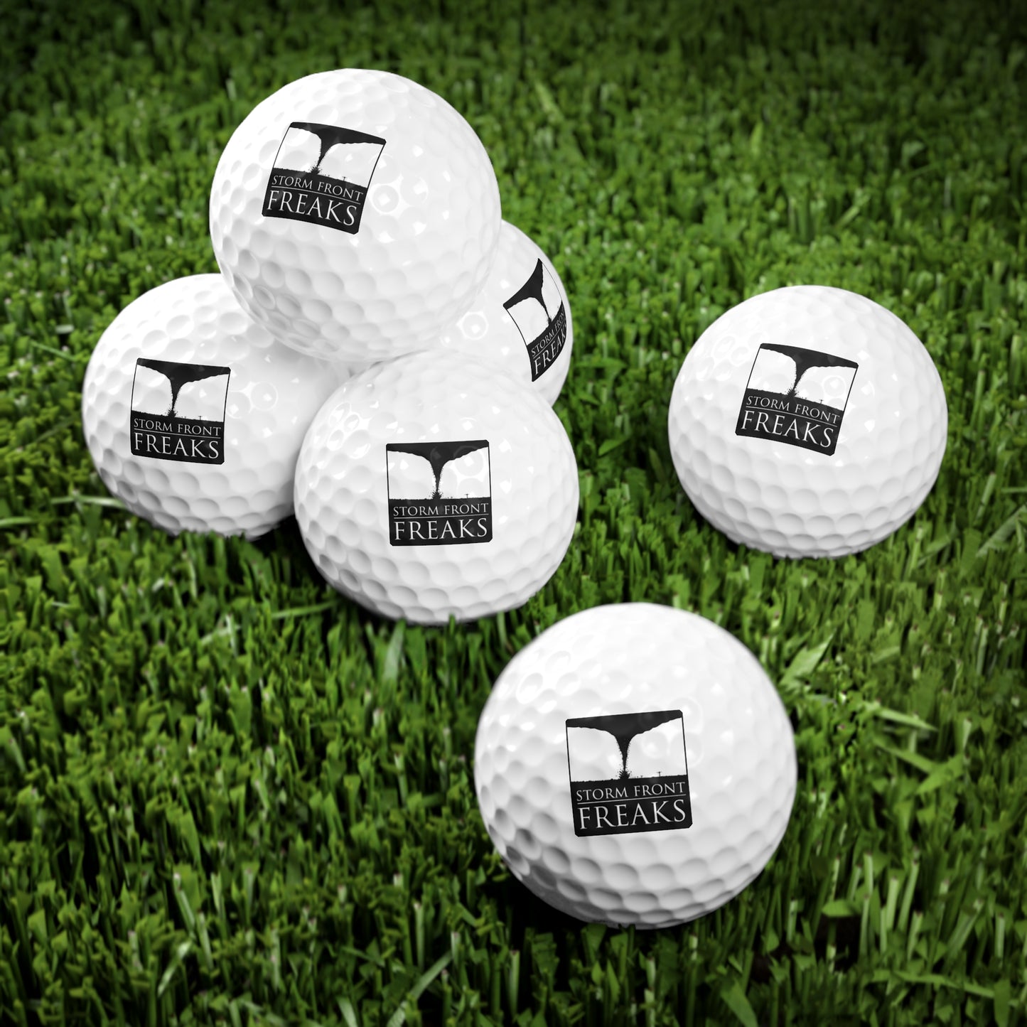 Storm Front Freaks Golf Balls, 6pcs