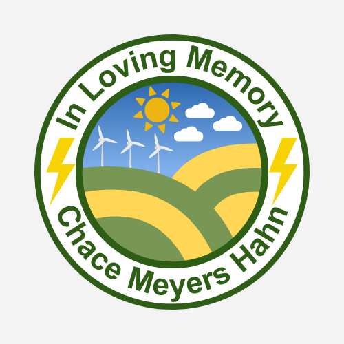 Chace Hahn's Memorial Sticker