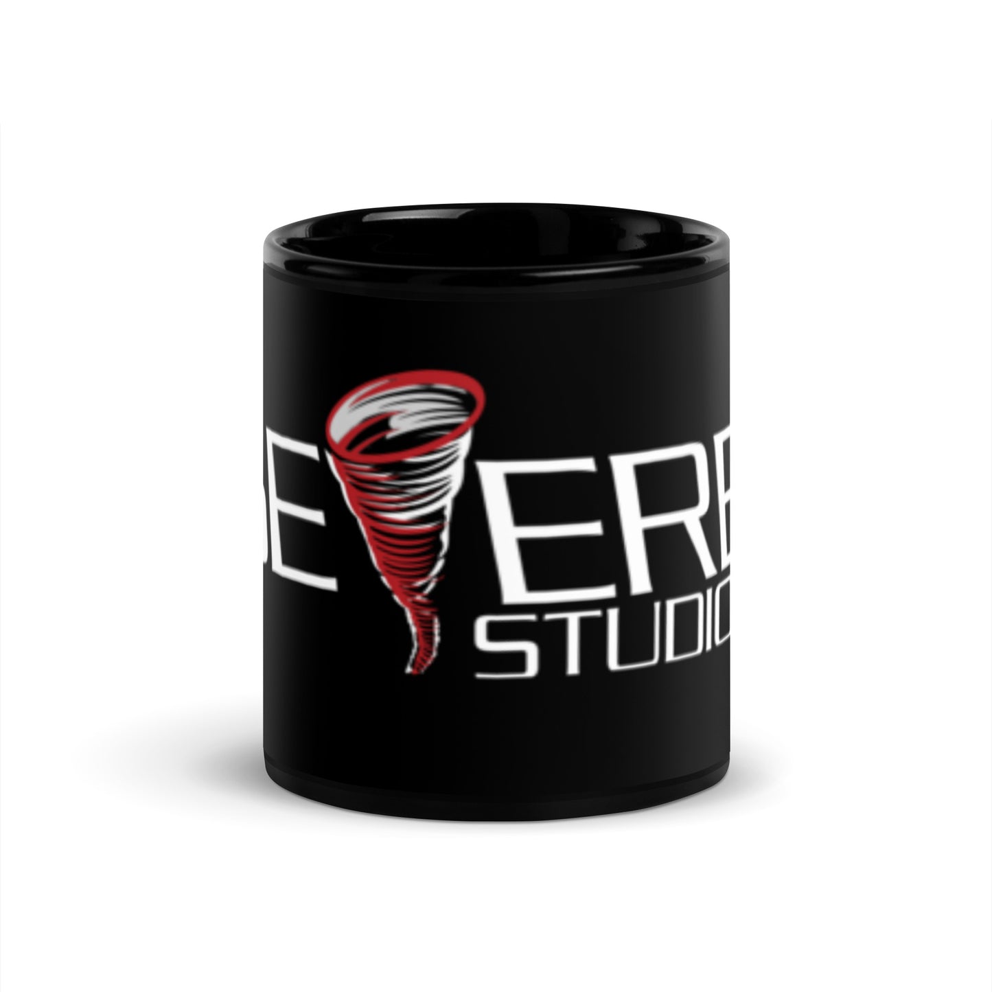SevereStudios Black Glossy Mug