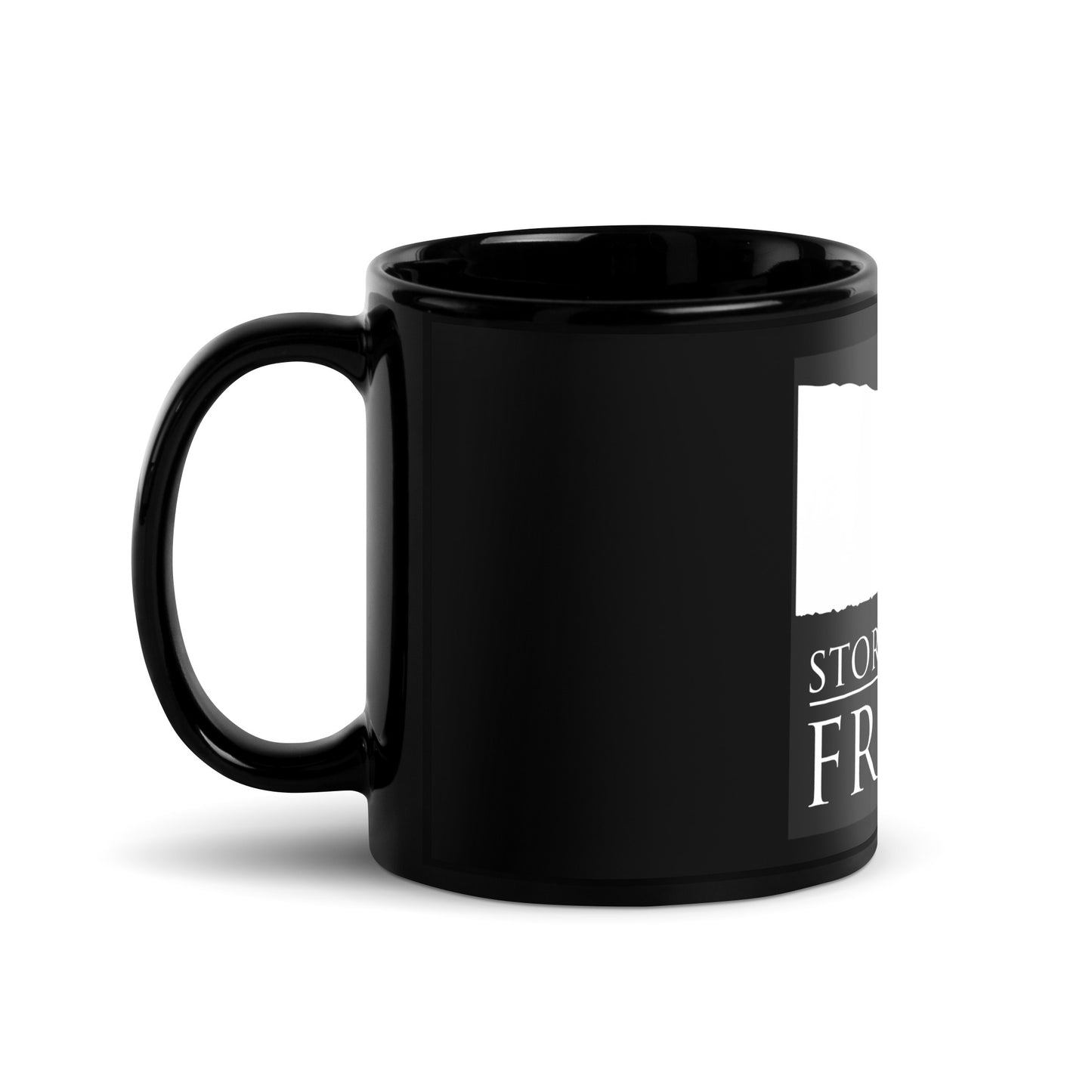 Storm Front Freaks Black Glossy Mug
