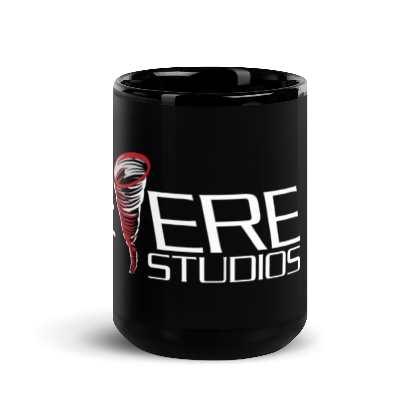 SevereStudios Black Glossy Mug