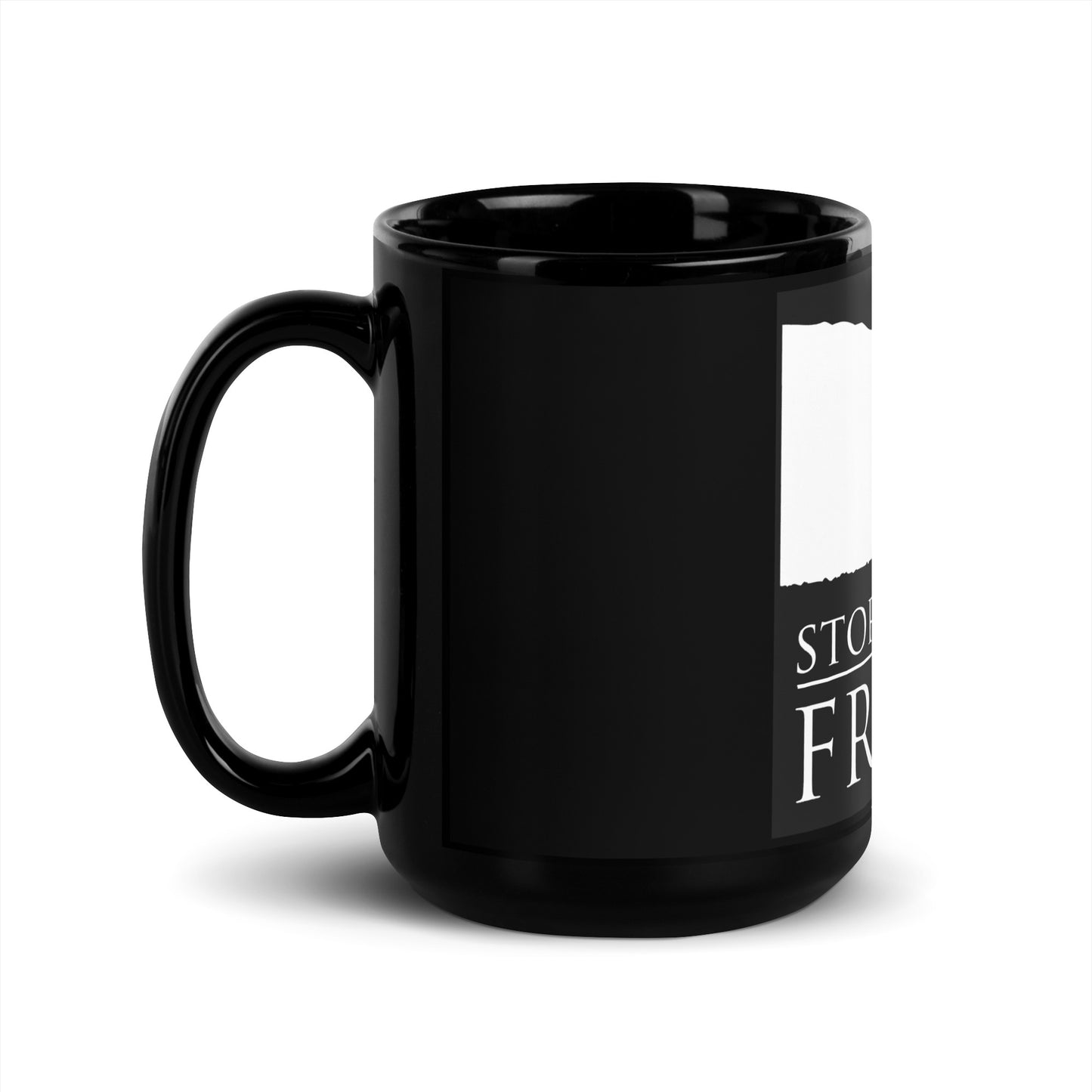 Storm Front Freaks Black Glossy Mug