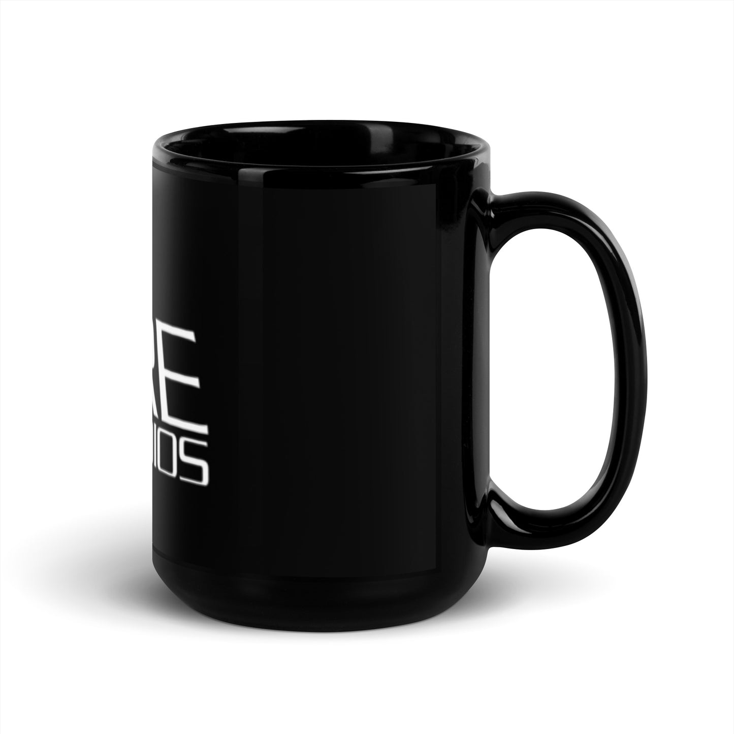 SevereStudios Black Glossy Mug