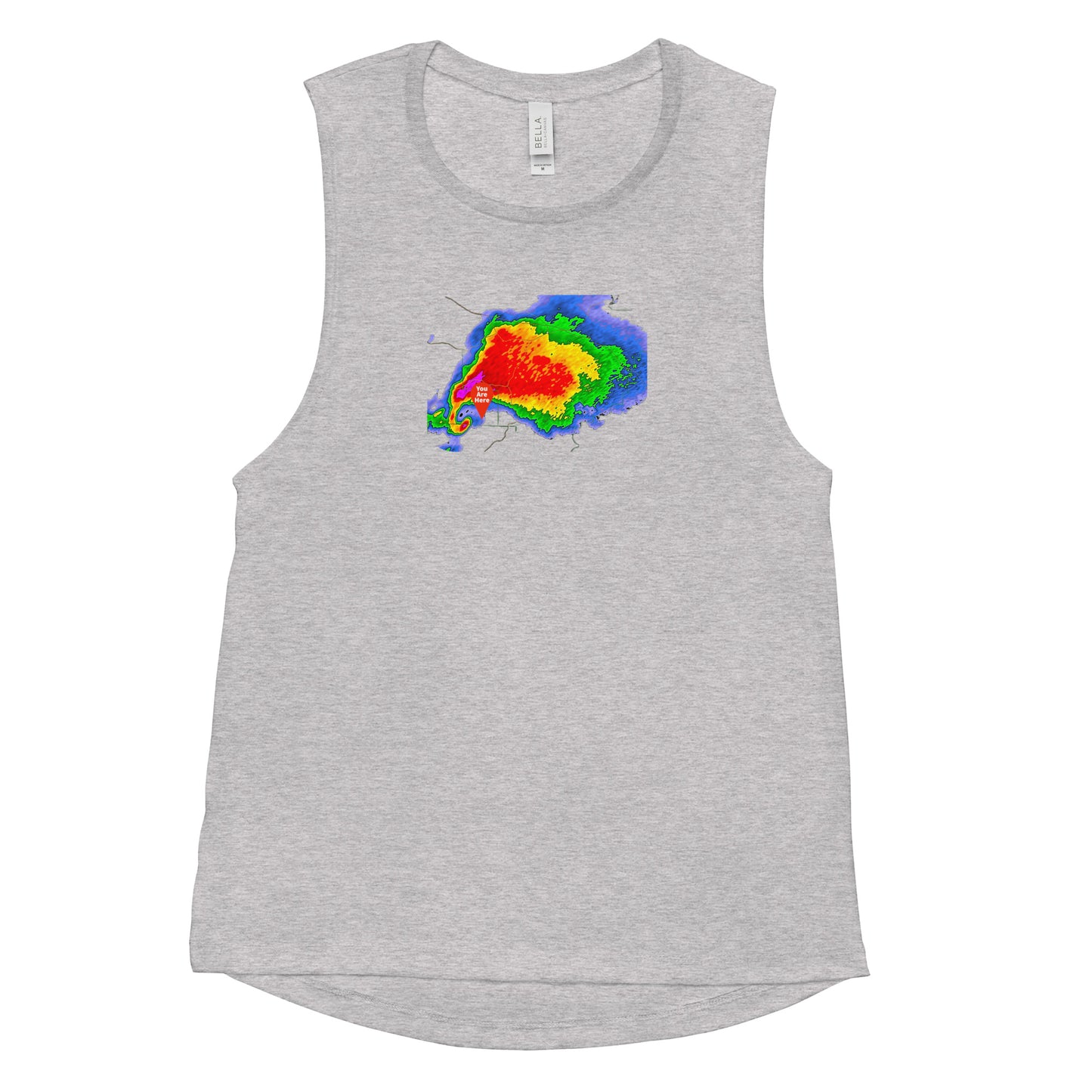 You Are Here Ladies’ Muscle Tank
