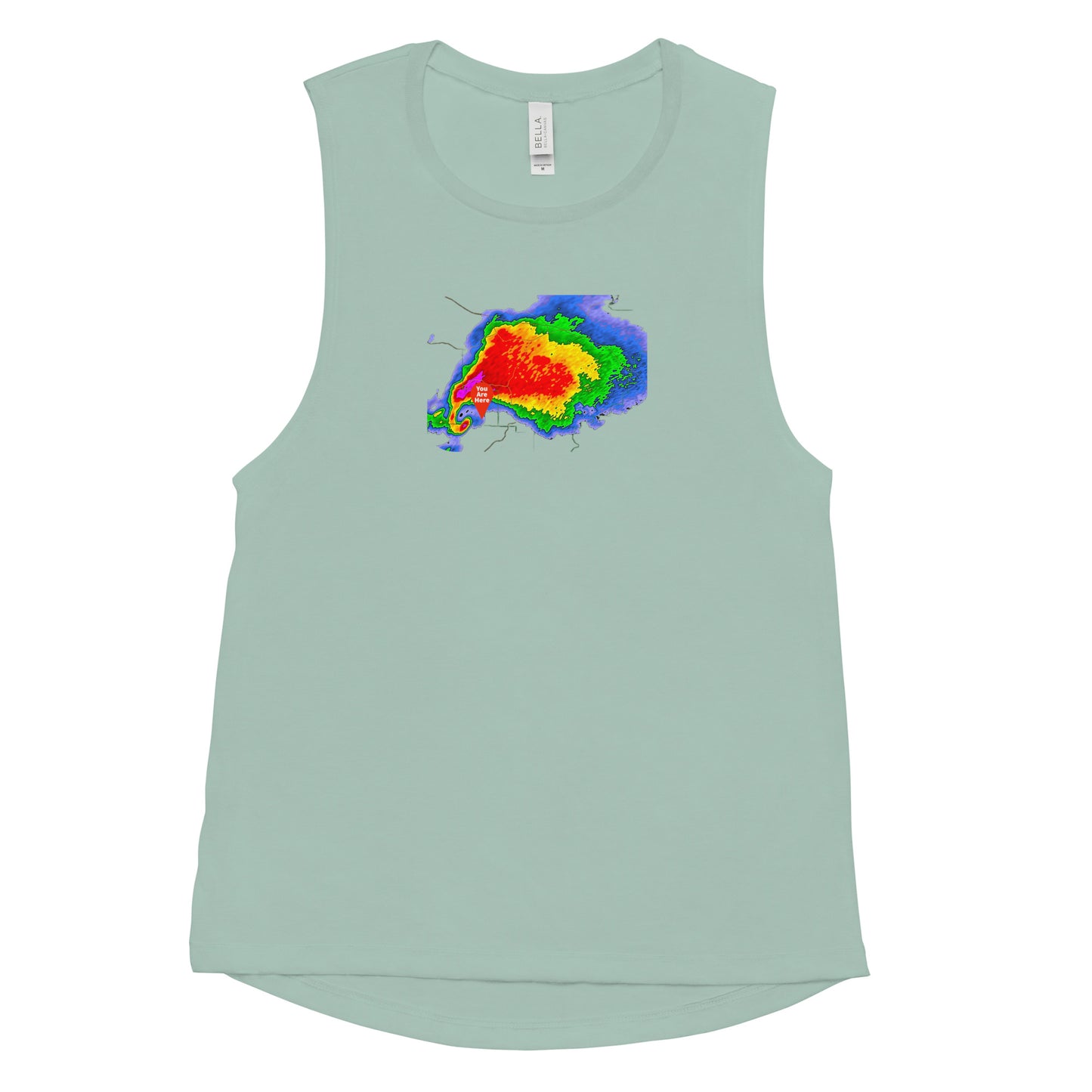 You Are Here Ladies’ Muscle Tank