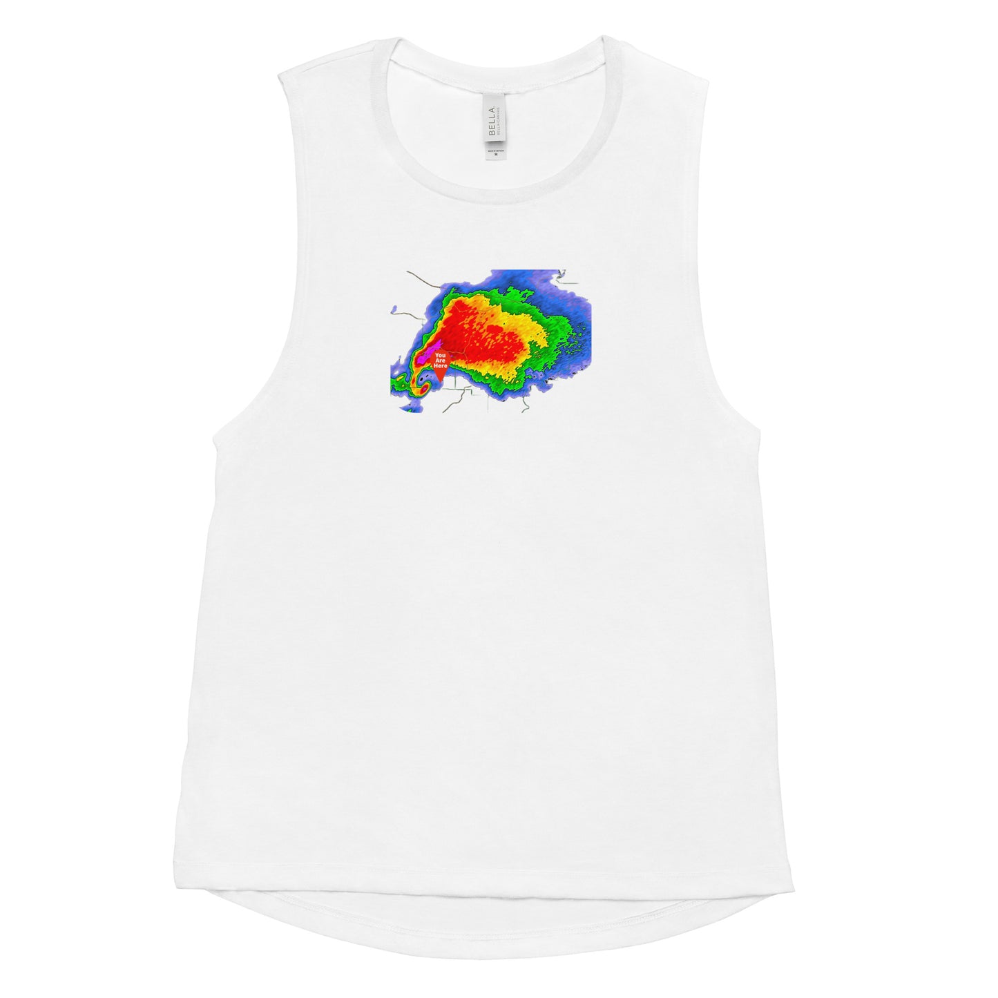 You Are Here Ladies’ Muscle Tank