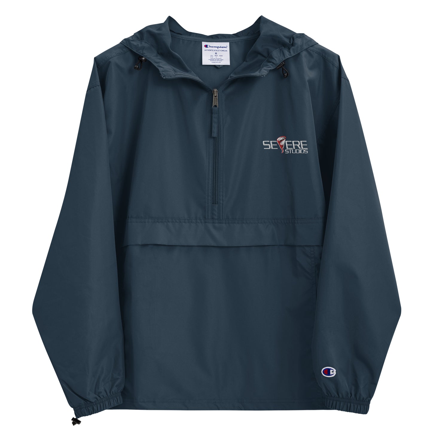 SevereStudios Embroidered Champion Packable Jacket