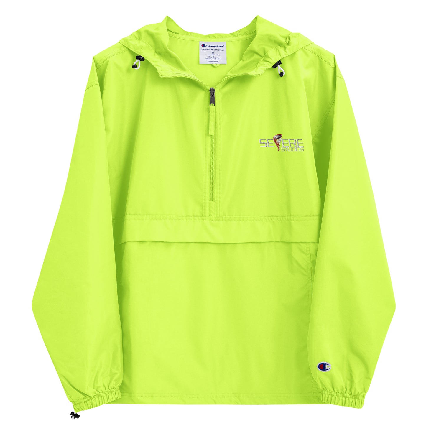 SevereStudios Embroidered Champion Packable Jacket