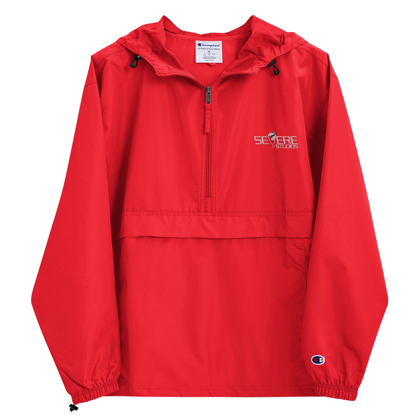SevereStudios Embroidered Champion Packable Jacket