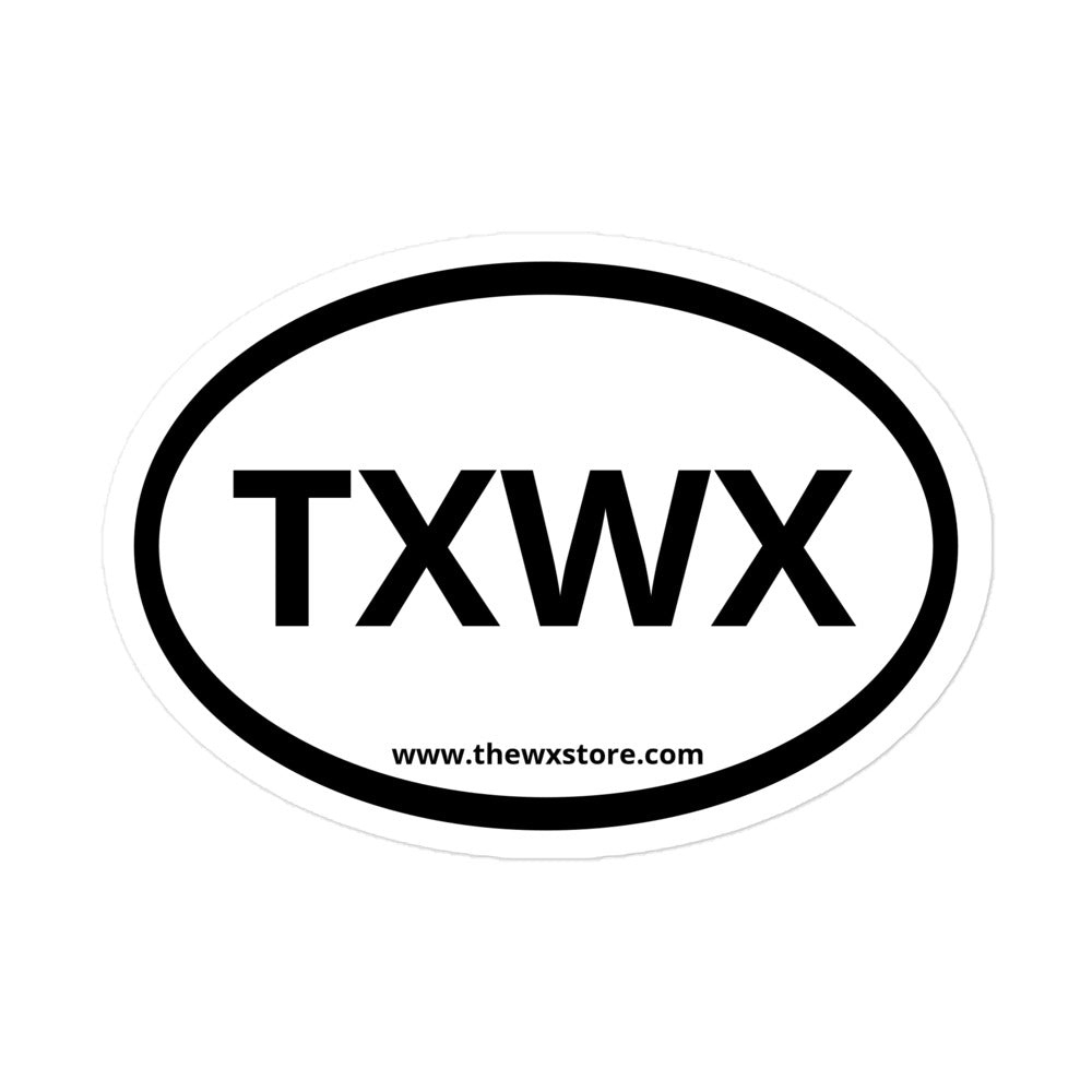 Texas WX Sticker
