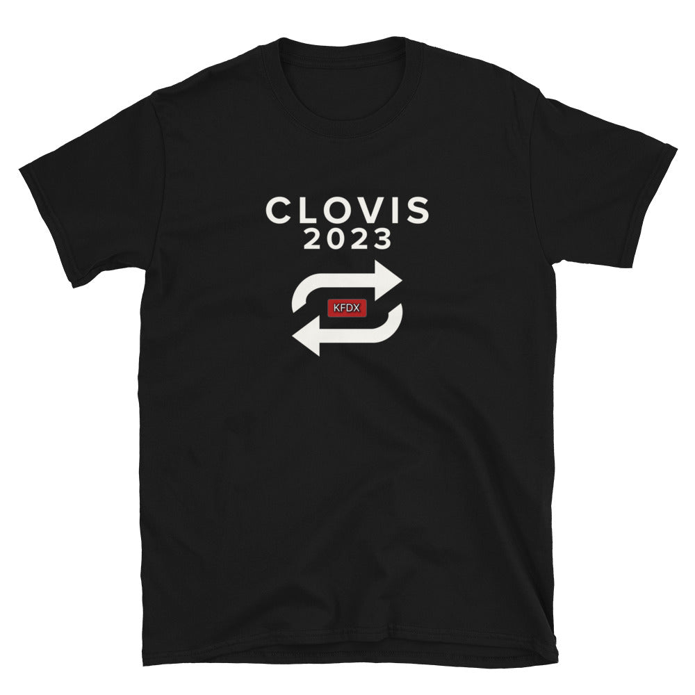 Clovis 2023 Repeat Short-Sleeve Unisex T-Shirt