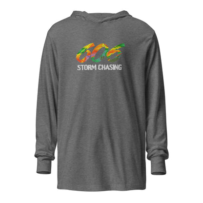 606 Storm Chasing Hooded long-sleeve tee
