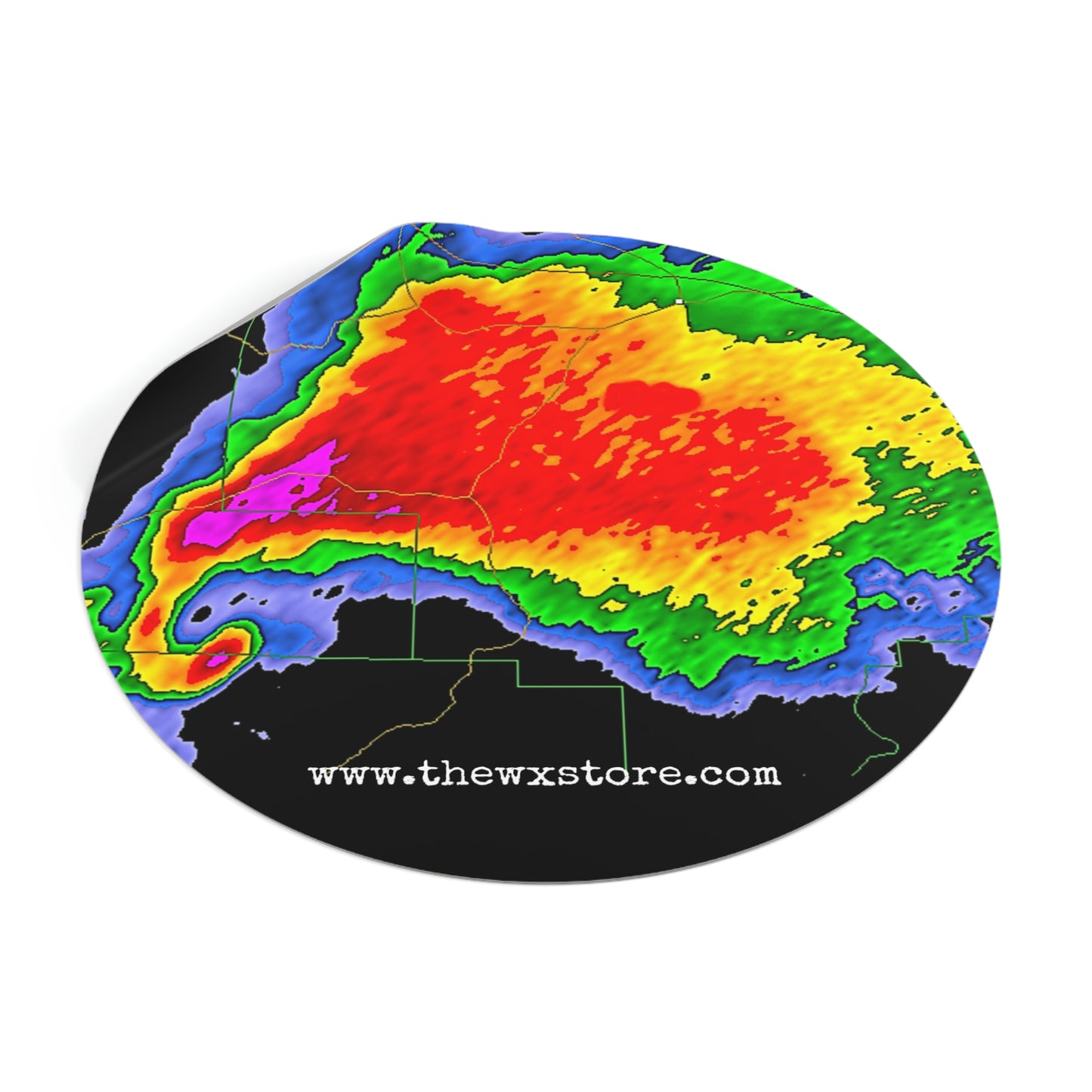 The WX Store Hook Sticker