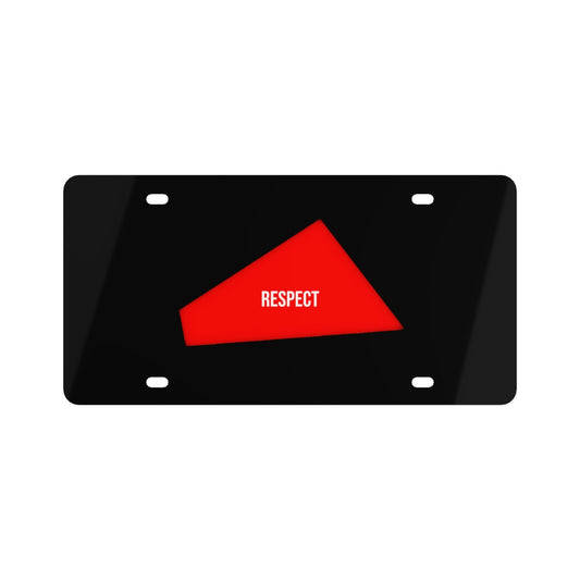 Respect License Plate