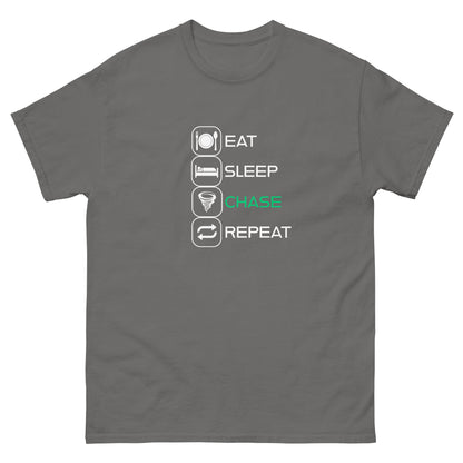 Eat, Sleep, Chase, Repeat!  Unisex T-Shirt
