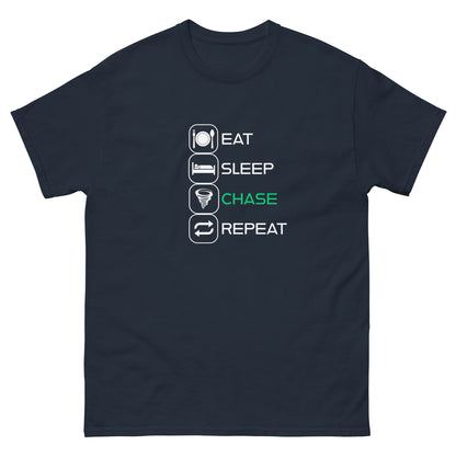 Eat, Sleep, Chase, Repeat!  Unisex T-Shirt