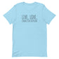 Live, Love, Convective Outlook Unisex t-shirt