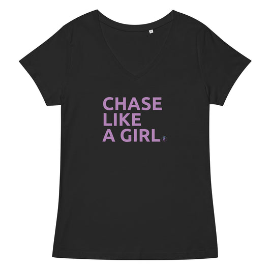 Girls Who Chase - Chase Like A Girl Special Edition V-Neck T-Shirt