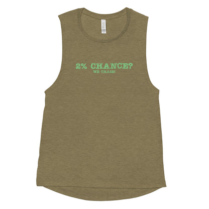 2% Change Ladies’ Muscle Tank